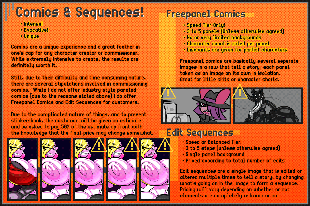 Freepanel Comics & Edit Sequences