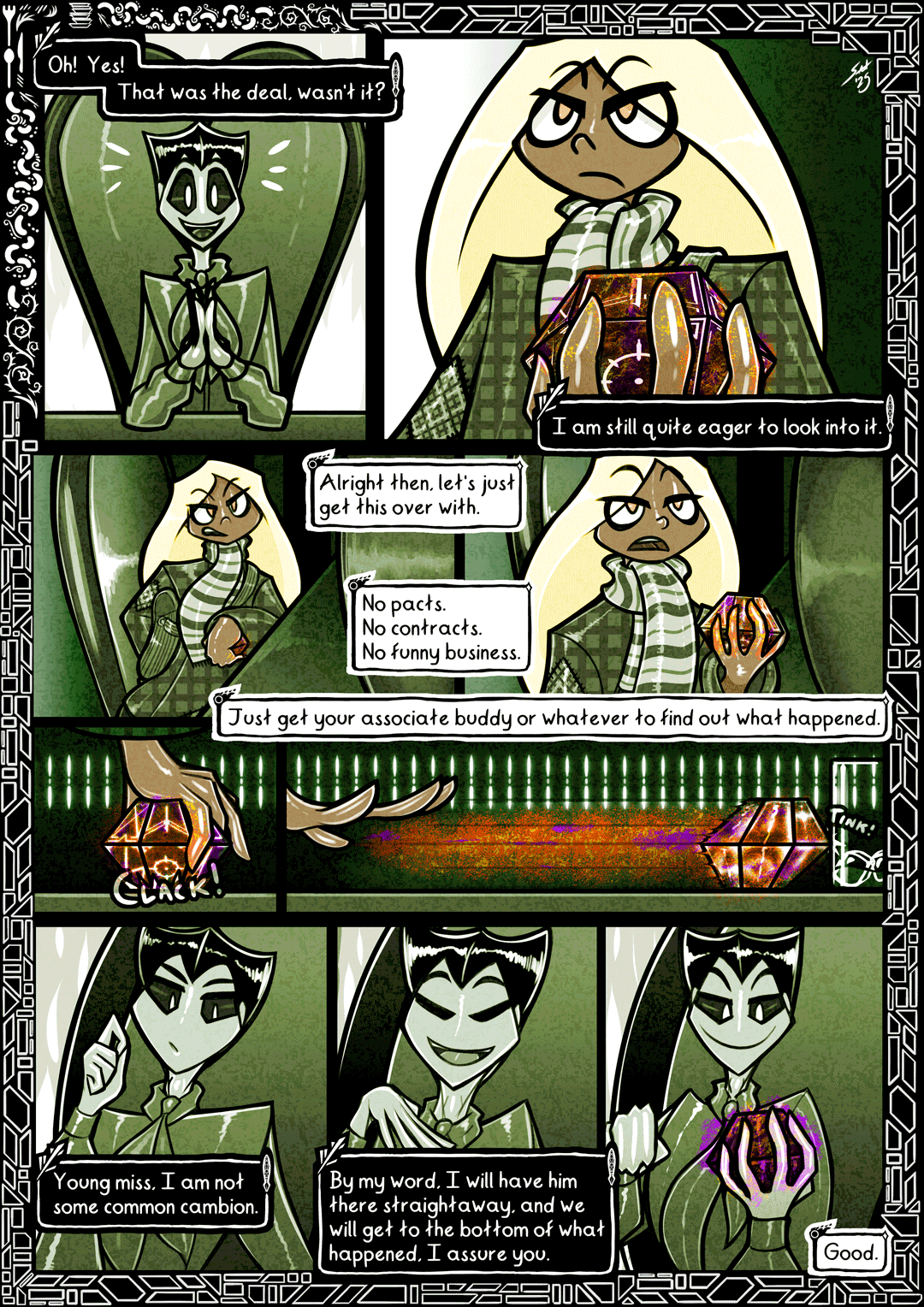 196 - No funny business.